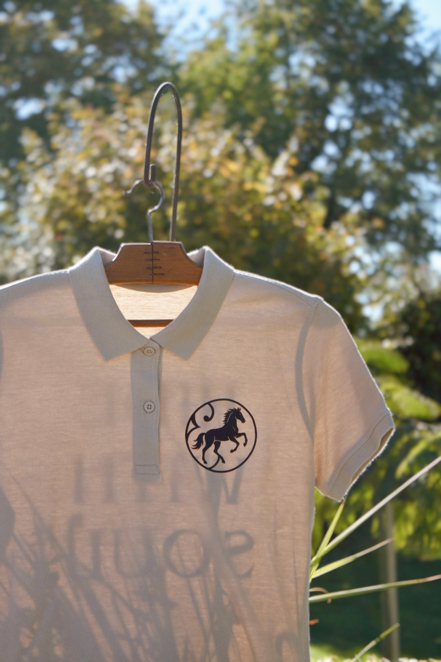 Polo à manche courte "RIDE WITH SOUL"